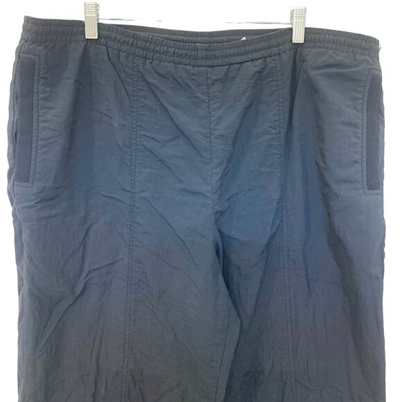 Vintage Christian Dior Monsieur Track Pants Large Blue Windbreaker Nylon Lined - Picture 6 of 11